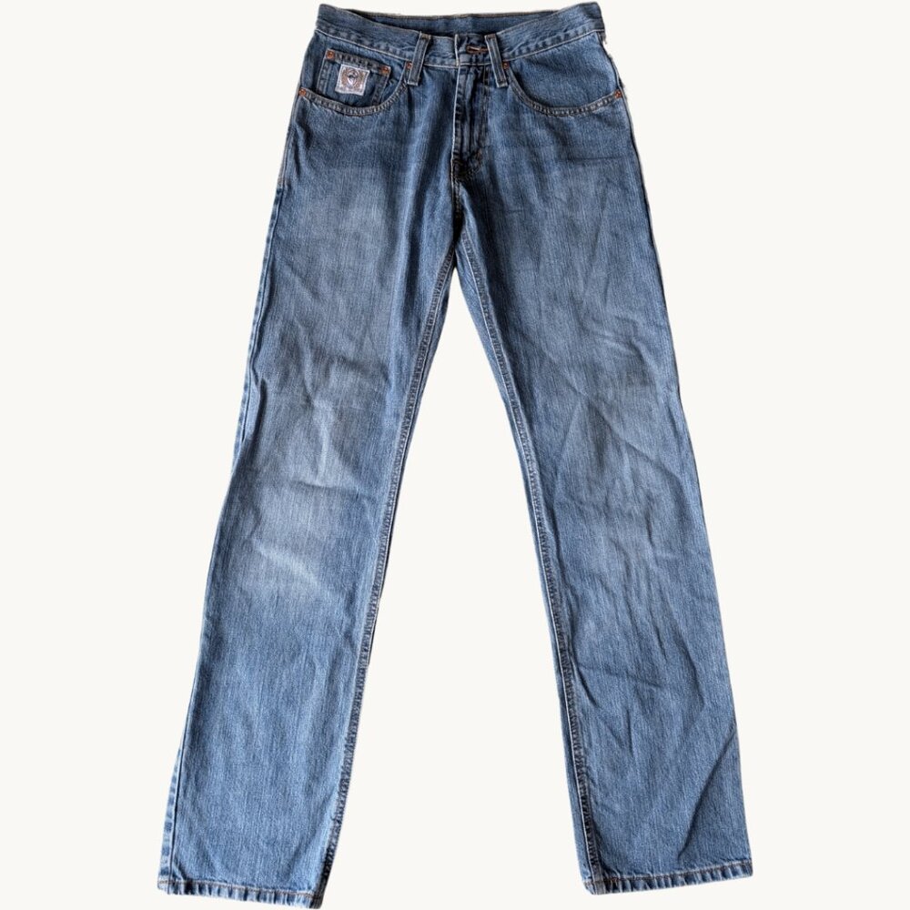 CINCH White Label Mens Relaxed Straight Rigid Jeans 29x34 Cowboy Western